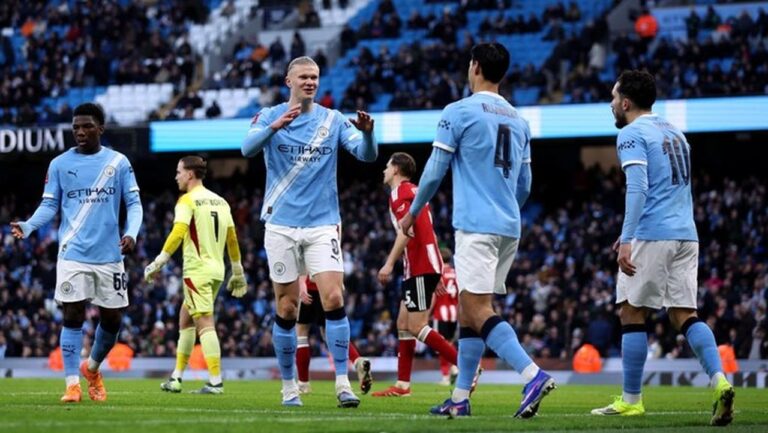 Manchester City Pesta Gol 10-1 ke Gawang Exeter City di Babak Ketiga Piala FA Manchester City Pesta Gol 10-1 ke Gawang Exeter City di Babak Ketiga Piala FA