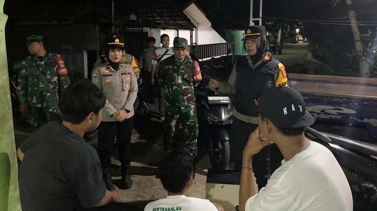 Patroli Gabungan TNI-Polri di Bogor: Antisipasi Tawuran dan Balap Liar Jelang Akhir Pekan
