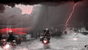 Banjir Jakarta Meluas: 10 RT dan 23 Ruas Jalan Terendam Akibat Hujan Deras