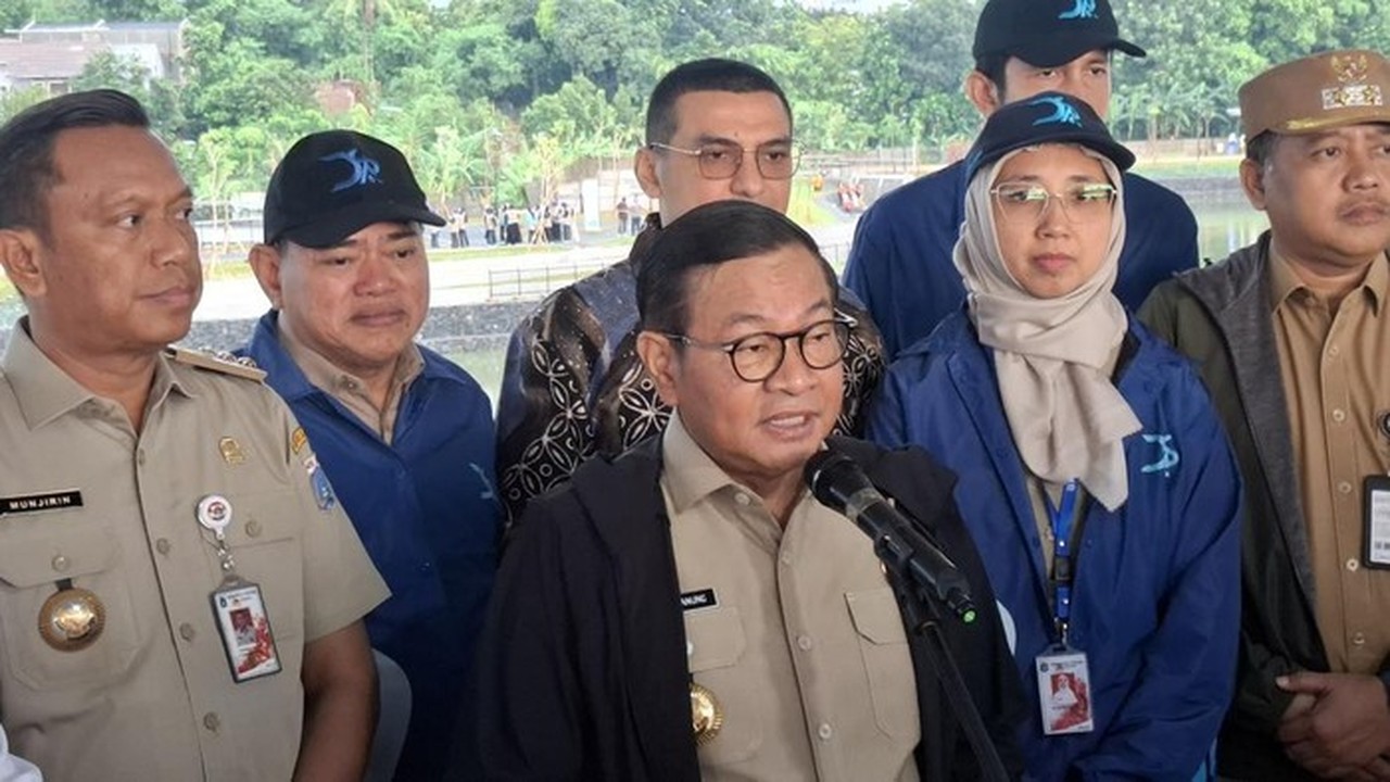 Gubernur Pramono Resmikan Waduk Batu Licin, Klaim Efektif Tekan Genangan di Jakarta Timur