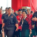 Megawati Hadiri Penutupan Rakernas PDIP di Ancol, Didampingi Cucu Puan Maharani