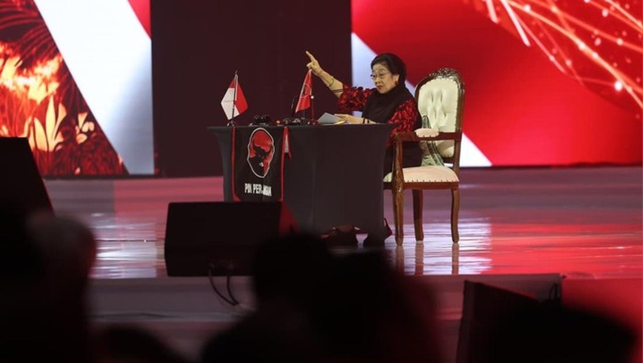 Megawati Tegaskan PDIP Partai Penyeimbang, Sebut Pemerintah Bukan Musuh Personal