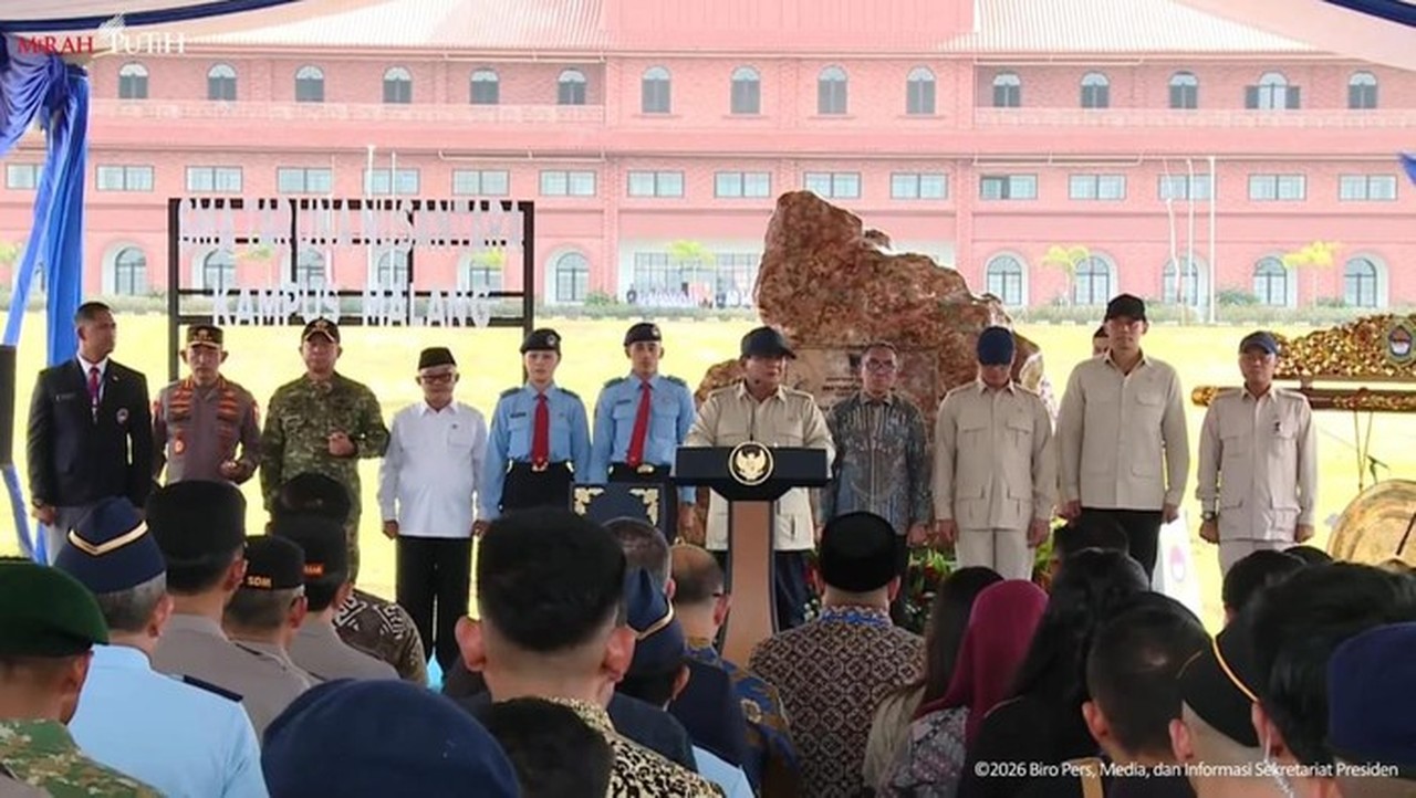 Prabowo Subianto Dorong Pengembangan SMA Taruna Nusantara, Contohkan Malaysia dan Inggris