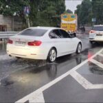 Genangan Air 30 Cm di Tol Sedyatmo Arah Bandara Soetta, Mobil Pompa Air Disiagakan