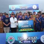 Disaksikan Mendes Yandri, Desa Serenan Klaten Rebut Juara III Liga Desa 2026