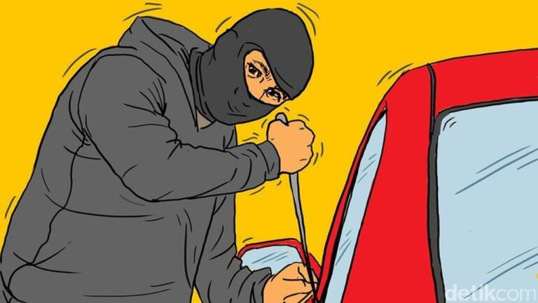 Pencuri Spion Mobil di Depok Beraksi Meski Alarm Berbunyi, Polisi Buru Pelaku