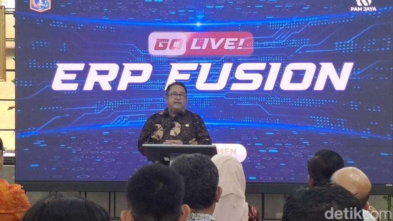 PAM Jaya Luncurkan ERP Fusion dan AI Call Center untuk Tingkatkan Layanan Air Bersih di Jakarta PAM Jaya Luncurkan ERP Fusion dan AI Call Center untuk Tingkatkan Layanan Air Bersih di Jakarta