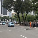 Massa Buruh Bubar, Jalan Medan Merdeka Selatan Jakarta Dibuka Kembali
