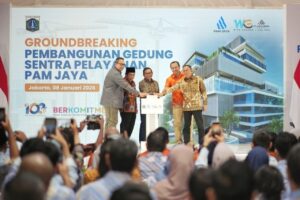 PAM JAYA Bangun Gedung Sentra Pelayanan dengan Konsep ‘Urban Water Falling’ untuk Edukasi Publik