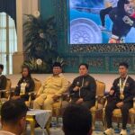 Prabowo Hadiri Pemberian Bonus Atlet SEA Games 2025 di Istana, Putra Didit Ikut Hadir