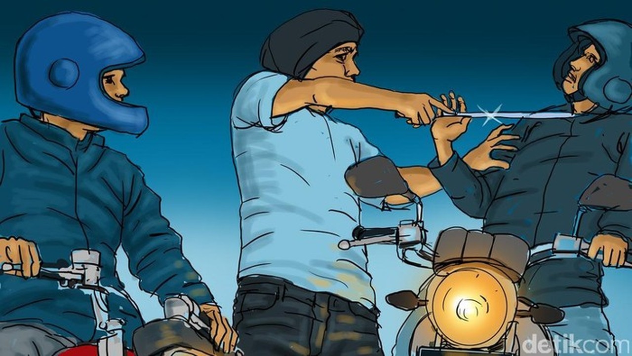 Aksi Sadis Penumpang di Depok: Ojol Dibacok dan Motor Dirampas Saat Antar Jemput Aksi Sadis Penumpang di Depok: Ojol Dibacok dan Motor Dirampas Saat Antar Jemput