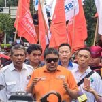 Buruh Jakarta Protes UMP 2026, Said Iqbal: Kalah Jauh dengan Buruh Panci Karawang