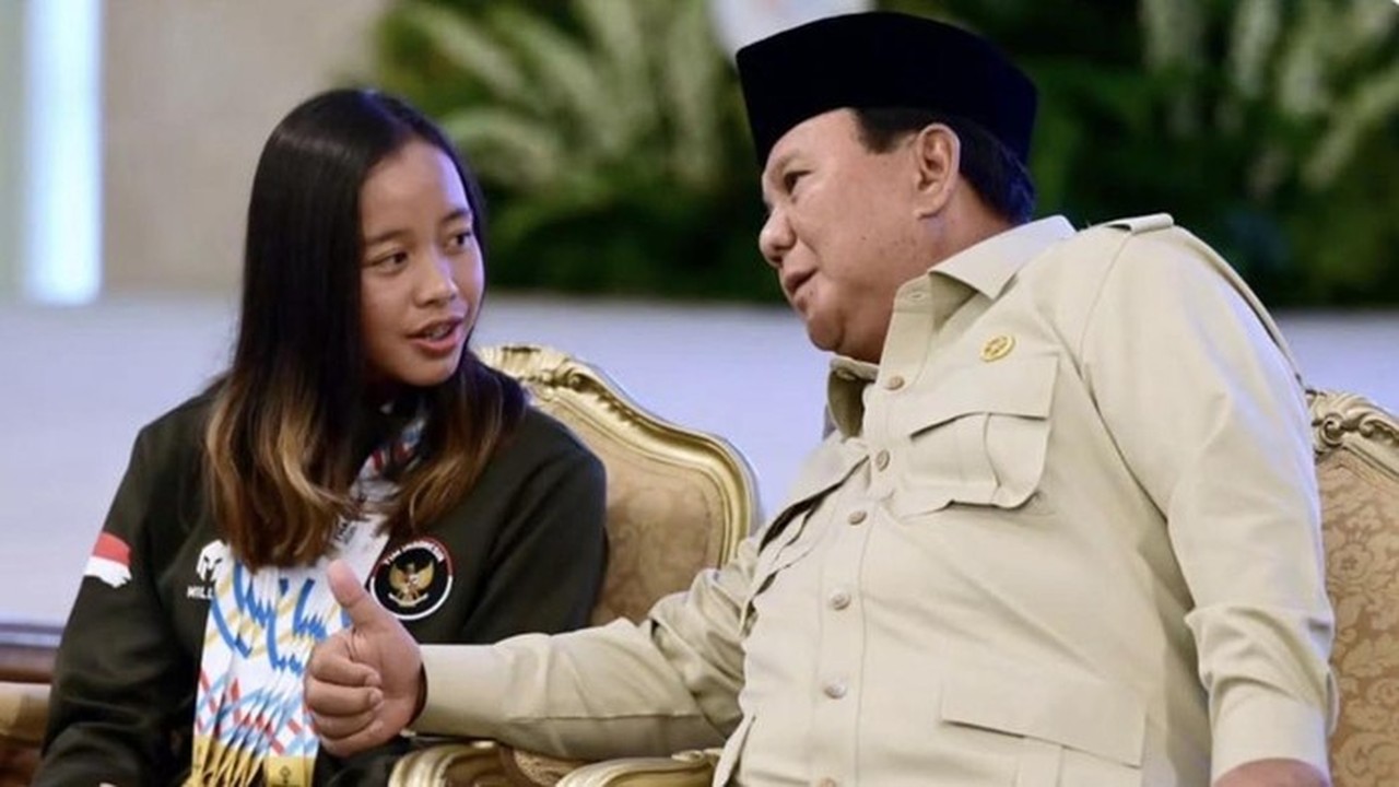 Martina Ayu Pratiwi Ungkap Obrolan dengan Presiden Prabowo di Istana Kepresidenan