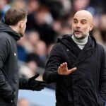 Pep Guardiola dan Fabian Hurzeler Bersitegang di Pinggir Lapangan Saat Man City Ditahan Brighton