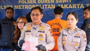 Dua Pria di Jakarta Timur Ditangkap Polisi Usai Coba Curi Motor Jukir Toko Roti