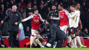 Virgil van Dijk Ungkap Kemarahan Pemain Liverpool atas Dorongan Martinelli ke Bradley