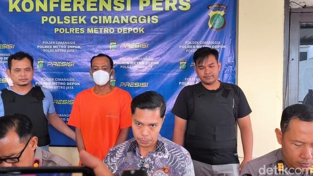 Kesal Utang Rp 300 Ribu Tak Dibayar, Pria di Depok Bunuh Rekan Kerja Saat Tertidur